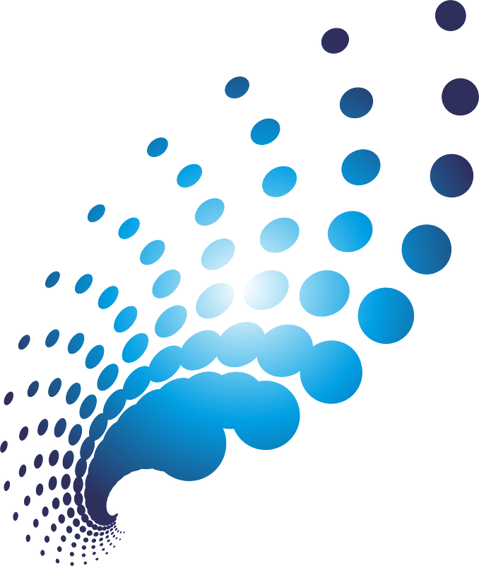Swirl halftone pattern