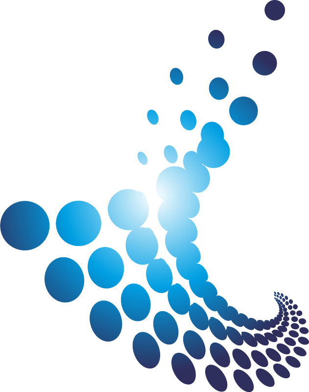 Swirl halftone pattern