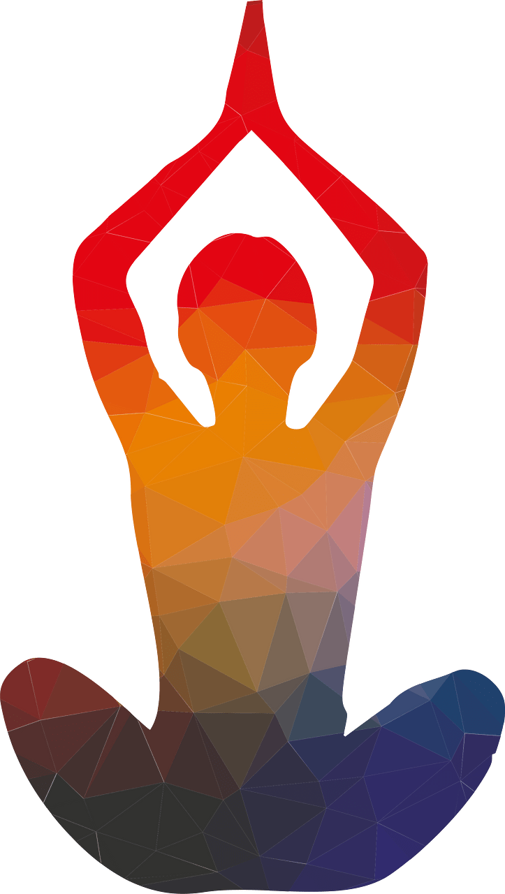 Yoga silhouette
