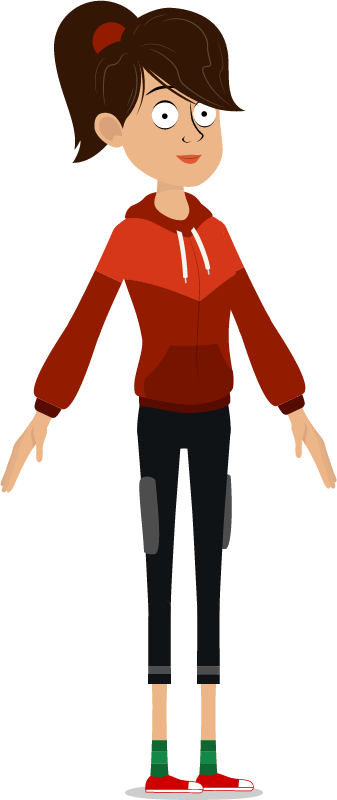 Standing Female Character