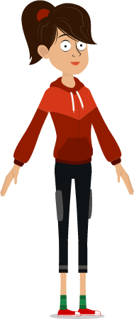 Standing Female Character