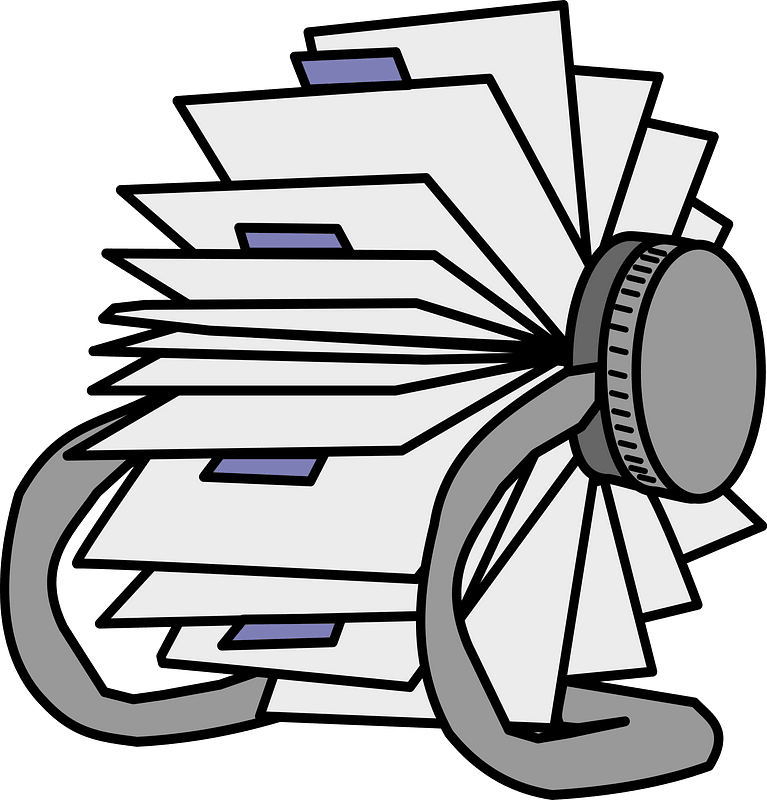 Circular Card File