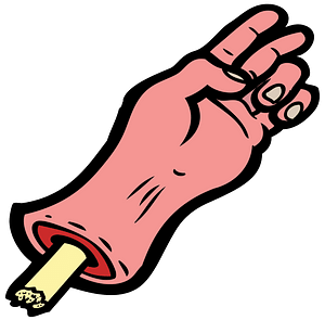 Isolated Bone Hand
