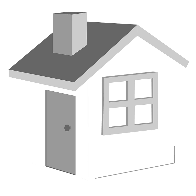 House outline Art remix