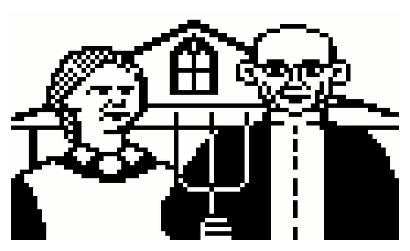 Minipix - American Gothic