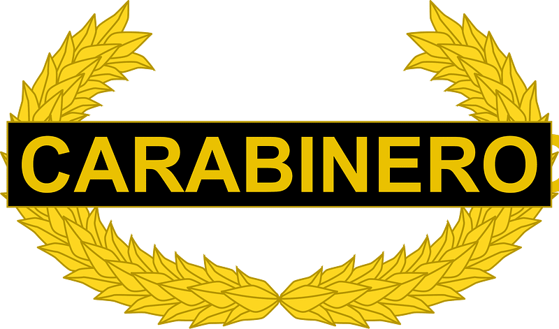 Distintivo Carabineros Policía COL