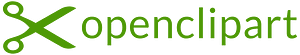 Openclipart logo and wordmark