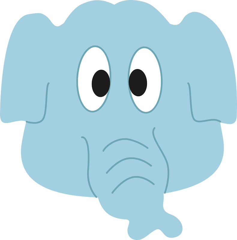 Elephant face
