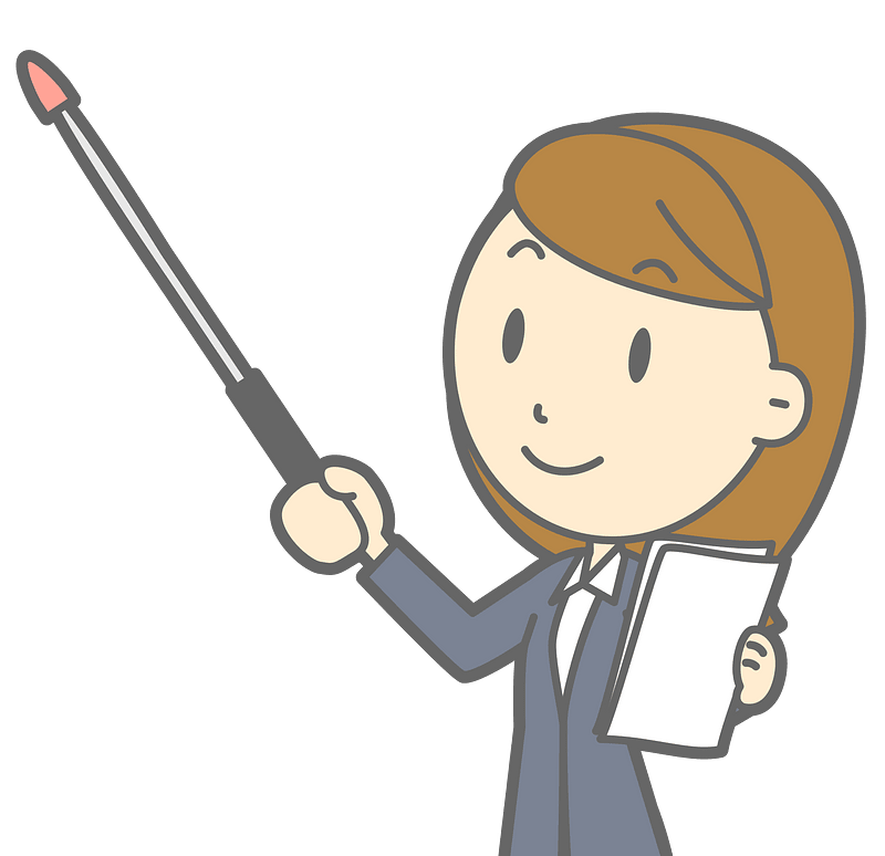 Businesswoman presentation