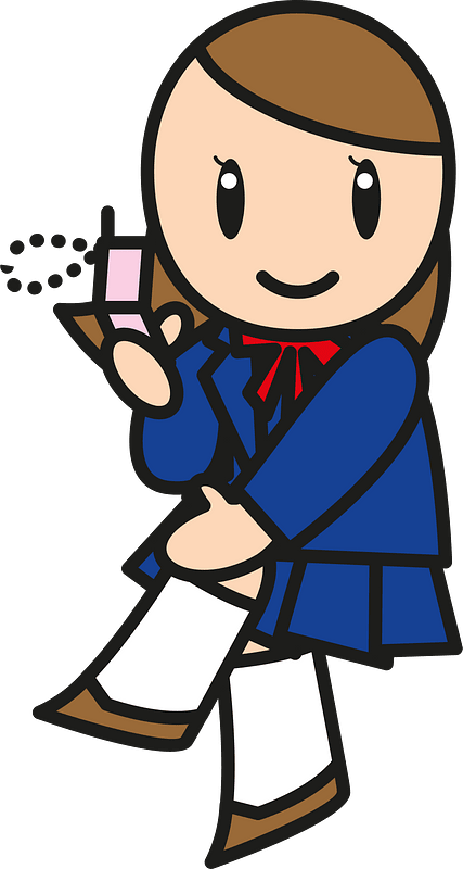 Female high school student