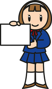 Female high school student