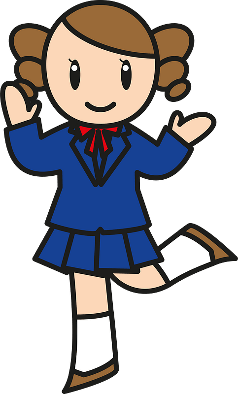 Female high school student