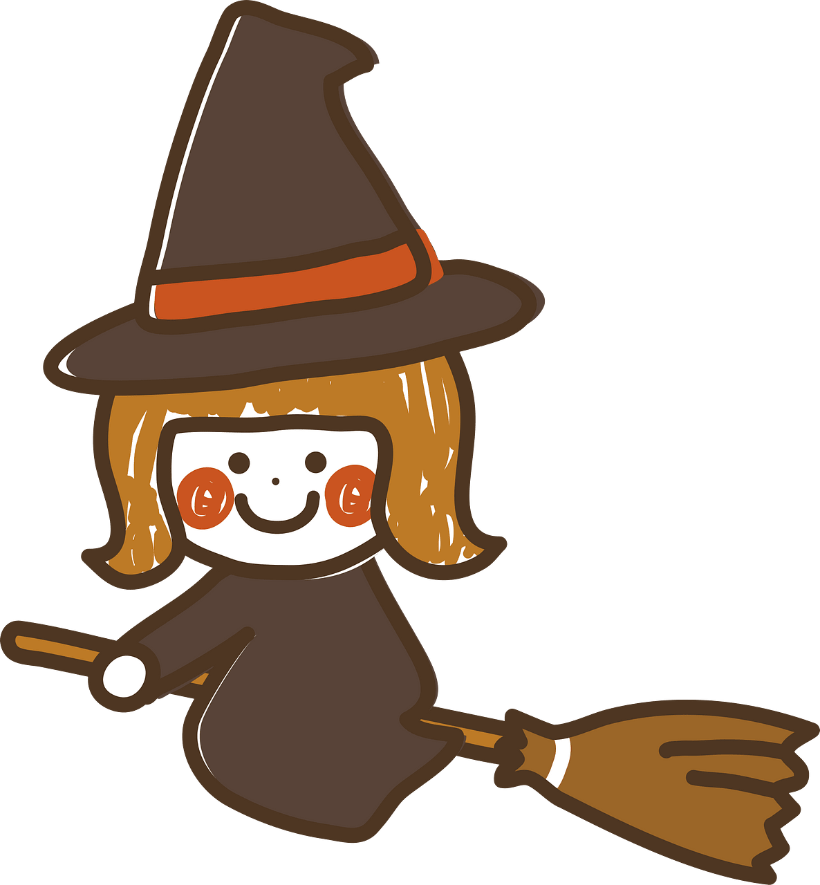 ведьма на метле 