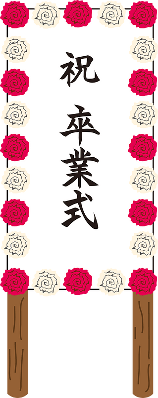 Graduation signboard