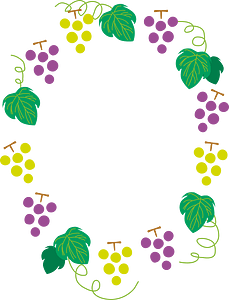 Grape line frame