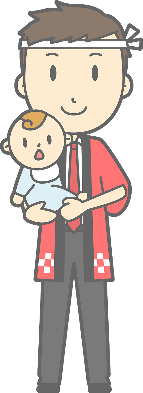 Happy salesman