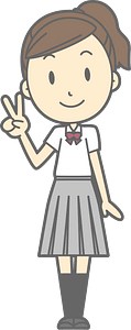 High school girl