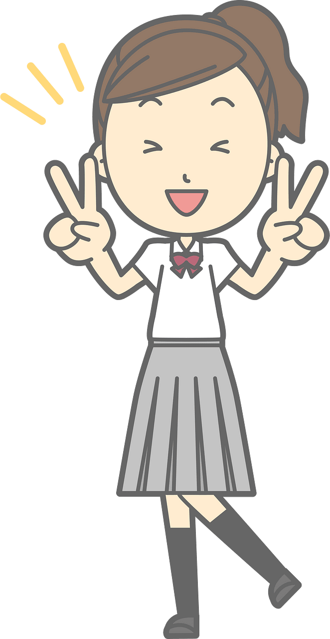 女高中生