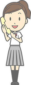 High school girl
