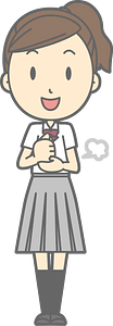 High school girl