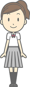 High school girl