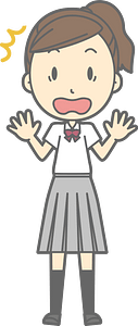 High school girl