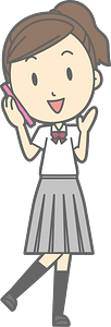 High school girl
