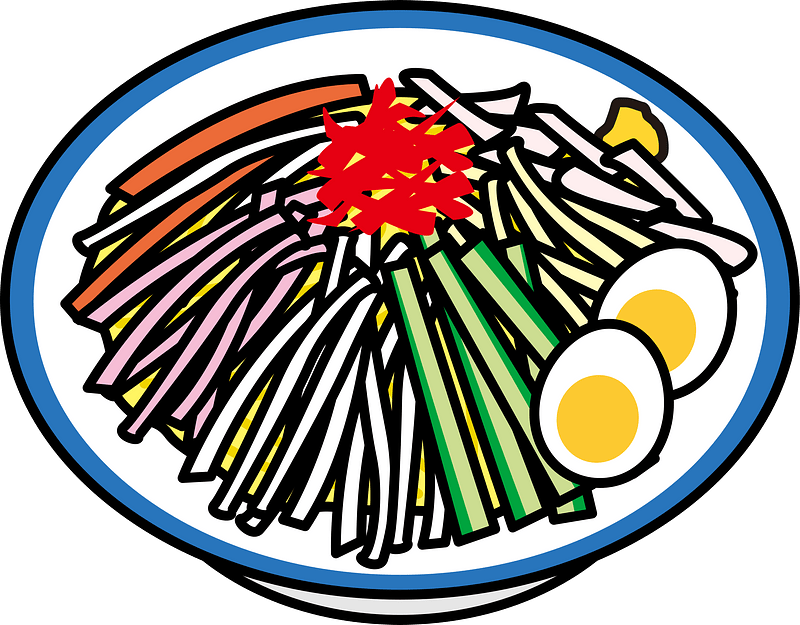 Hiyashi chuka salad
