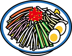 Hiyashi chuka salad