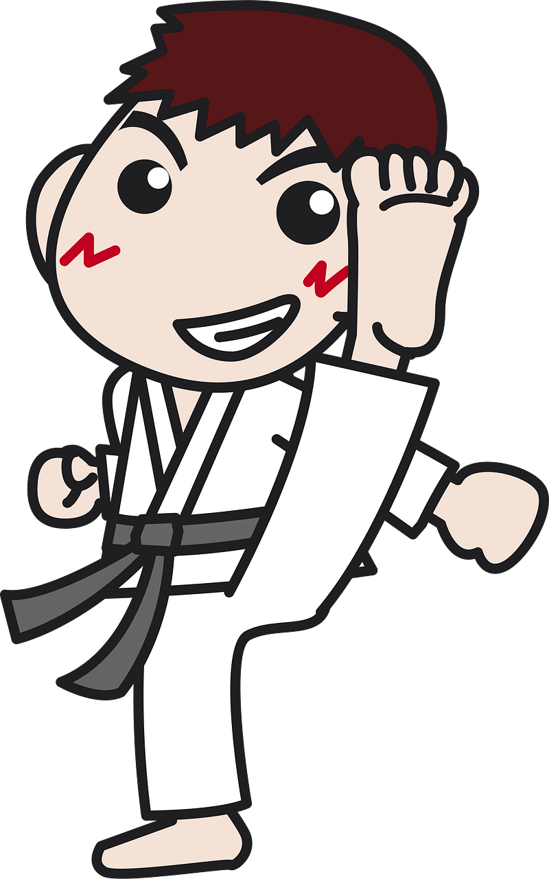 Karate martial arts