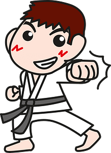 Karate martial arts