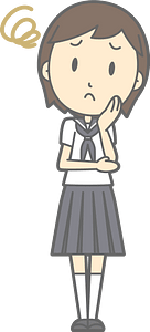 Middle school girl