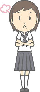 Middle school girl