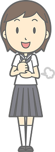 Middle school girl