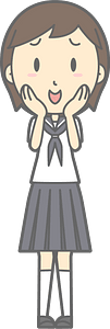 Middle school girl