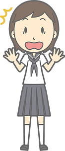 Middle school girl