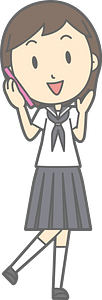 Middle school girl
