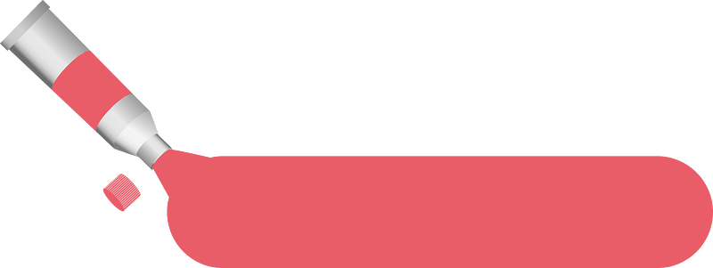 Paint tube heading