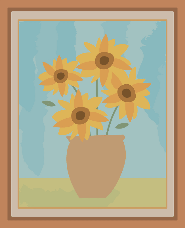 Sunflowers artwork
