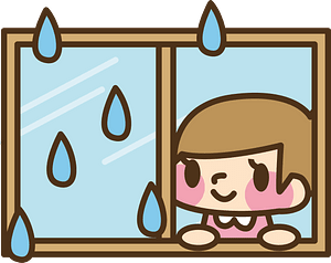 Rainy season girl