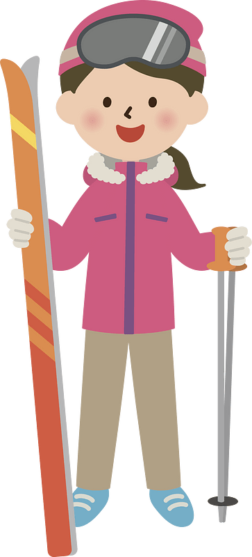 Skiing winter sports