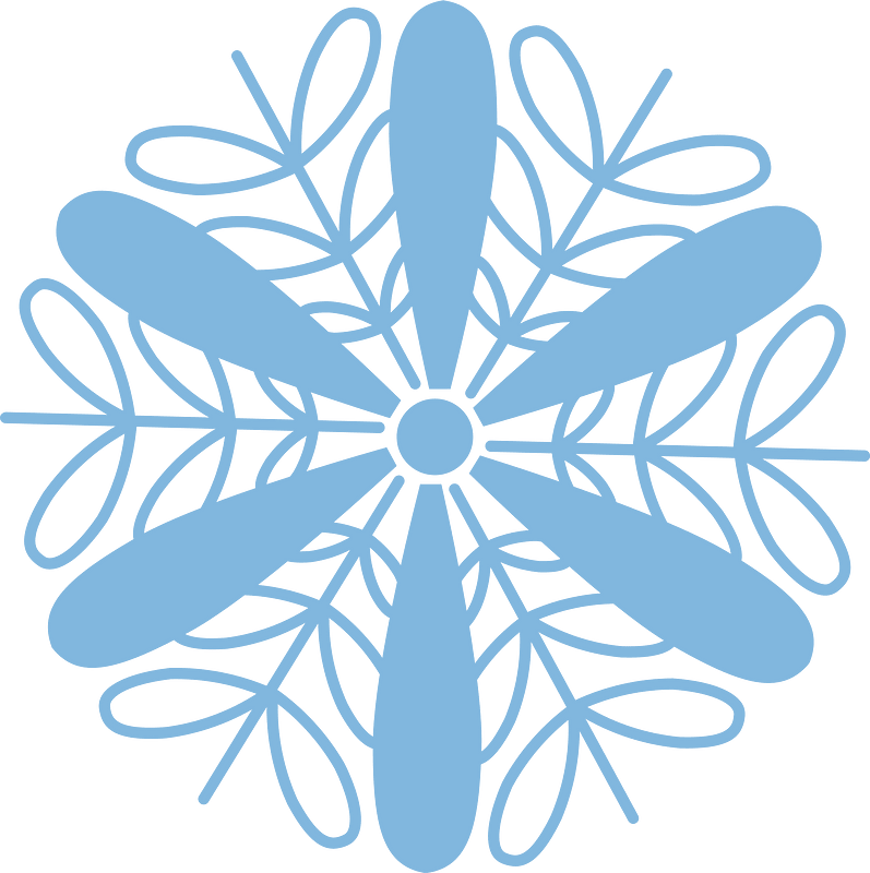Snowflake winter