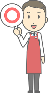 Supermarket staff