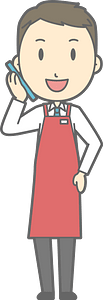 Supermarket staff