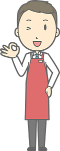 Supermarket staff