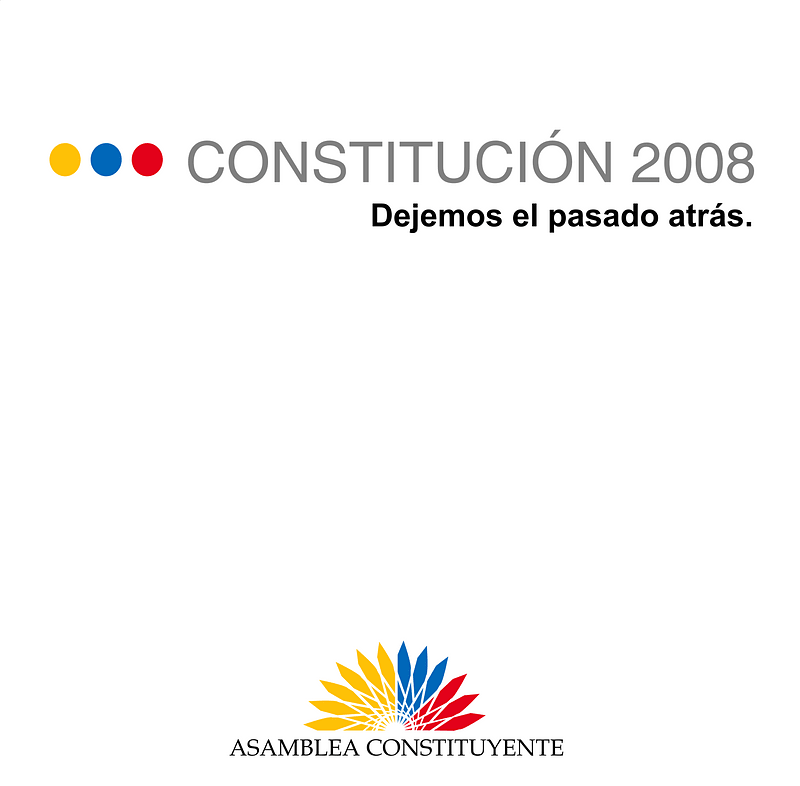 Constitución de Ecuador 2008 Logo