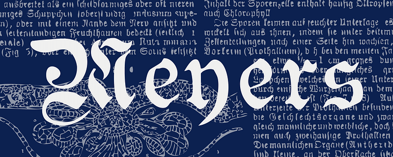 Meyers Konversationslexikons logo