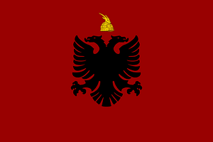 Flag of Albania (1928–1934)