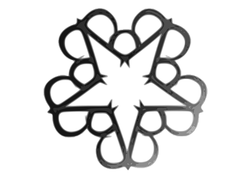 Black Veil Brides star logo 2