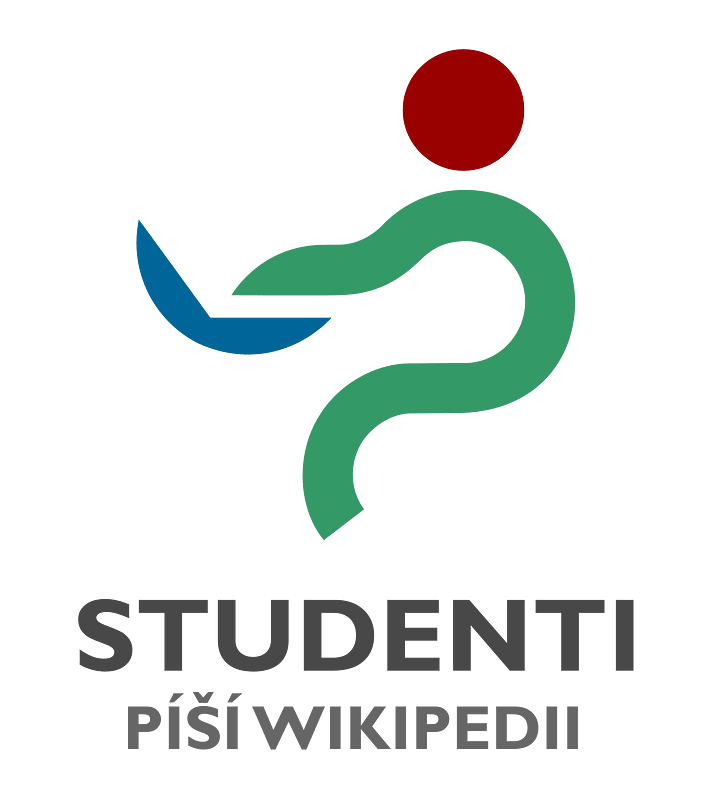 Studenti píší Wikipedii - logo